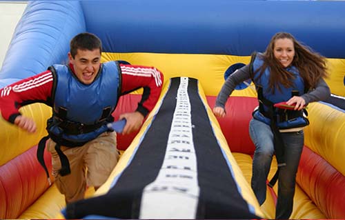 Alquiler de atracciones hinchables en Barcelona