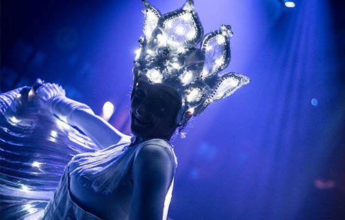 Vestuario led para eventos Barcelona