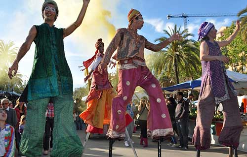 Zancudos para fiestas y eventos Barcelona