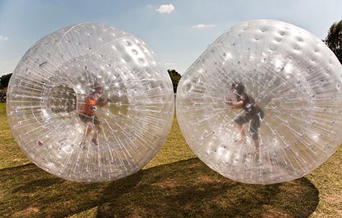 Alquiler Zorb balls Barcelona